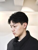 シーンバイラッド ヘルム(SCENE by RAD helm) 短めでもパーマは出来ます!フェザーパーマスタイル