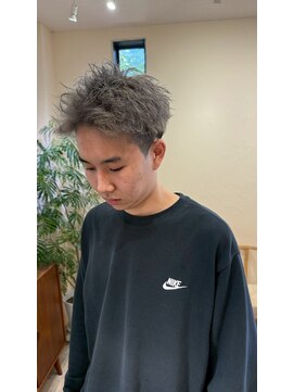 シフト(SHEEFT) 波巻きパーママッシュ韓国ハイトーンニュアンスパーマ