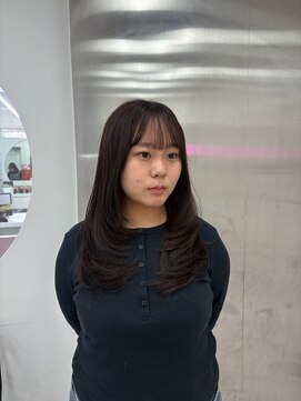 ソヨン 横浜店(SOYON) 【モエカ指名】チョコレートブラウン×レイヤーカット