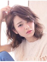 ヘアーズ ベリー 香椎店(hairs BERRY)&nbsp;BERRY＿前髪＿くびれ＿イメチェン＿ラベンダーカラー