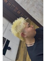 ラグジュアリーバーバーカミング 入間店(Luxury BARBER Kaming)&nbsp;スパイキーテーパー