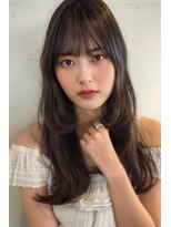 ルアナ(Luana) カーキベージュ顔まわりレイヤー