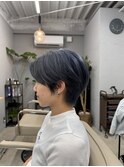 【お手入れ簡単】手ぐしできまるハンサムショート