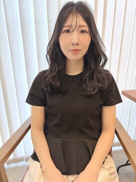 リンクス 東戸塚店(LINKS) 韓国風くびれセミロング×柔らかレイヤー×2wayバング
