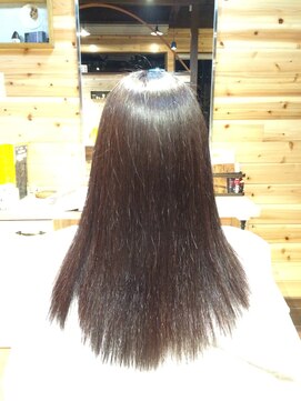 カシュカシュヘア(Cache-Cache hair) カットラインがガタガタなのはクセ用に切ってあるから!許して!