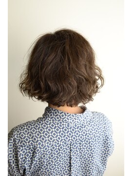 ジョカーレ(giocare) パーマで楽ちんショートボブ☆giocare☆