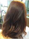 ツヤツヤふんわりカールでモテ愛されヘアスタイル