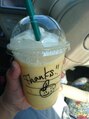 ヘア バース ラヴィエール(Hair BIRTH Laviere) スタバ!自分へご褒美。コーヒーにオレンジシロップが好き♪