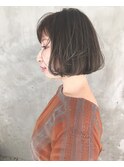 [helvetica hair]ハイライト×オリーブBob＊島村知世