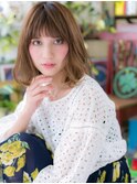 *bliss川口*カジュアルウェーブ☆小顔カールボブa