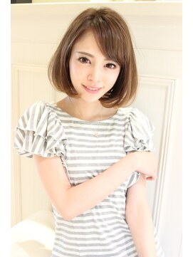 レウナ 外苑前(Reuna) 大人可愛いワンカールボブ　フレンチボブ　３０代４０代５０