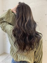 ヘアーワークス ヘルム 渋谷店(HAIR WORKS HELM)&nbsp;[HELM渋谷］ふんわりカールヘルシースタイルショコラアッシュ90