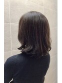 細かめハイライト×グレイカラー　石黒聡子