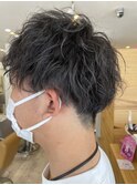 ツイスト×毛先外しパーマ
