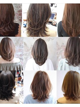 アフロート ルヴア(AFLOAT RUVUA) ワンカールで華やか★【レイヤーカット/ウルフレイヤー】京佳