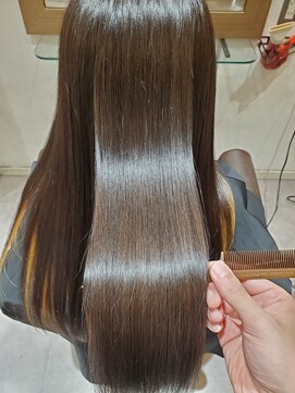 ハートライン(hair bridal Heart Line) 酸性ストレート