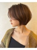 大人美人ショート/ショートヘア/ショートカット/20代30代