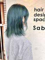 サビィ(Sabby)&nbsp;ダブルカラー/ターコイズグリーン/氏川洸希/多摩センター