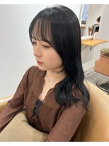トリート 西船橋店(TREAT)&nbsp;韓国ヘアシースルーバング後れ毛カットフェイスレイヤー