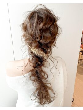 ネオリーブ クタ 町田店(Neolive kuta) 【Neolivekuta】編みおろしアレンジ【町田】