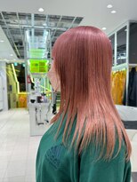 ノラ シンディ(NORA CYNDY)&nbsp;ピンクベージュ/ケアブリーチ/ハイトーンカラー/リタッチ