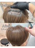 《魅せるグレイヘア》白髪ぼかしカラー