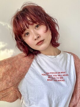 ディッセンバー 神宮前(December) レッドカラー/ボルドーカラー/ブリーチなしダブルカラー/渋谷