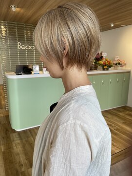 ベコ(Beco) 【武藤裕也】ブランドカラー×小顔ショート◎20代30代人気◎