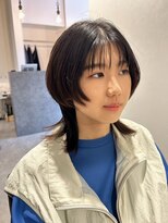 ノア(noah.)&nbsp;センターパートウルフから中性ウルフへ