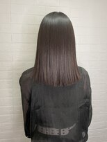 ヘアースペースブルーム プリュス 石橋店(HAIR SPACE BLOOM plus) 石橋阪大前/酸性ストレート/酸熱トリートメント/ダークブラウン