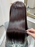 【髪を綺麗にしていきたい方へ】カット＋髪質改善カラー＋トリートメント