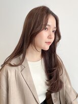 タス(tas)&nbsp;愛されレイヤー韓国風レイヤー似合わせ顔周り顔まわりレイヤー