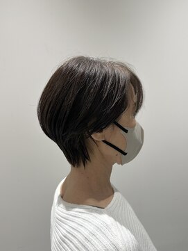 シアン 矢場町店(CYAN.) マフラーやストールとの相性抜群！くびれショート。