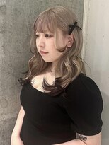 モニカ 栄店(MONIQA)&nbsp;わんちゃんカラー　ミルクティーベージュ × ブラウン