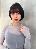 ショート ボブ インナー 艶髪 韓国風 レイヤーカット251