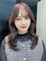 アルバム 銀座(ALBUM GINZA)&nbsp;似合わせカットマロンベージュメルティカラー_F20401