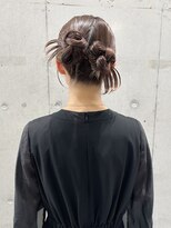 シーク 天神(SEEK)&nbsp;ヘアセット/セット/ヘアアレンジ/アレンジ/結婚式ヘアセット