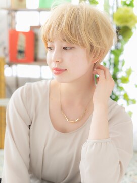 カバーヘア ブリス 北浦和(COVER HAIR bliss) ハイトーンカラー韓国風小顔マッシュパーマc6北浦和10代20代30代