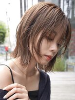 ニコ トウキョウ(nico TOKYO)&nbsp;20代30代小顔ひし形大人かわいいウルフミディアムレイヤー