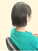 似合わせ 切りっぱなしミニボブ♪