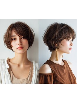 《似合わせ実績30万人》絶妙な束感と動きや重さを調整♪自分らしさを引き出す≪似合わせショート≫が人気♪