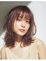 トワ 仙台店(toi)&nbsp;【韓国・レイヤー】 髪質改善 こっくりブラウン【菊池ムサシ】