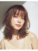 【韓国・レイヤー】 髪質改善 こっくりブラウン【菊池ムサシ】