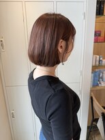 シダミノオ(sida MINOH)&nbsp;【sida 池村】アプリコットオレンジ/ショートボブ