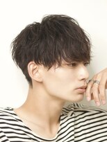 オーシャントーキョー(OCEAN TOKYO)&nbsp;メンズパーマツイスパ波巻きスパイラルマッシュセンターパート