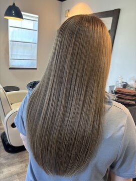 ニコ ヘアリラクゼーション(Nico hair relaxation) 大人可愛い愛されロング＊シルキーベージュ＊ツヤ髪
