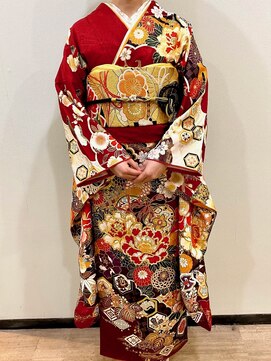 ヘアセットアップス(UP's) 二十歳の集い♪『振袖着付け＋ヘアセット』思い出写真を♪