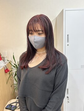 メル ヨコハマ(MeL) ブリーチなし！赤髪☆☆