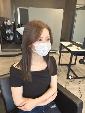 ラフィット 香椎(lafit) 流れる前髪＆ナチュラルハイライトで透明感◎