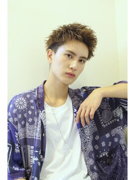 簡単スタイリング×ショート×ツーブロック【LEB神戸三宮】